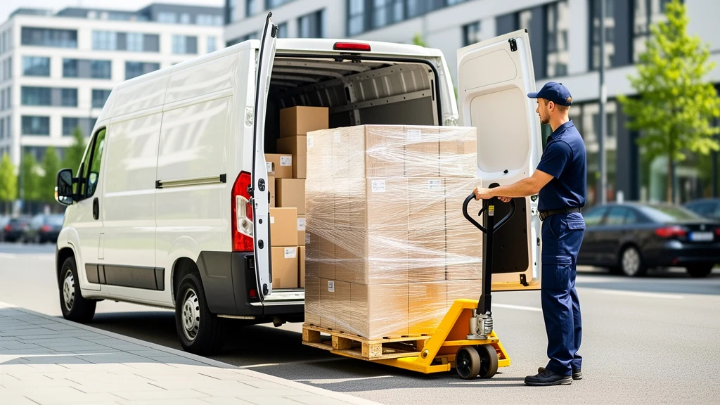 Kurier transportu paletowego — Libiąż